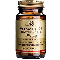 Солгар Витамин К1 (фитоменадион) 650 мг 50 таблеток Solgar K1 vitamin